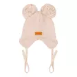 Gugguu Double Tuft Baby Puuvillapipo Light Brown. - Lasten pipot - SS25CO717brown - 1