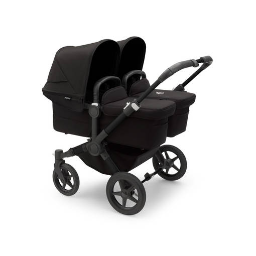Bugaboo Donkey 5 kaksosvaunut Twin Black/Midnight Black. - Sisarusrattaat - 100000002TWIN - 1