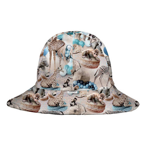 Gugguu kes=C3=A4hattu Balloon safari -kuosilla. - Lasten pipot - GUGSS23BALLOON - 1