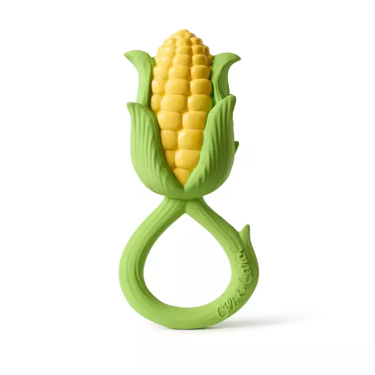 Oli&Carol purulelu-helistin Corn. - Purulelut - L-RATTLE-CORN - 1