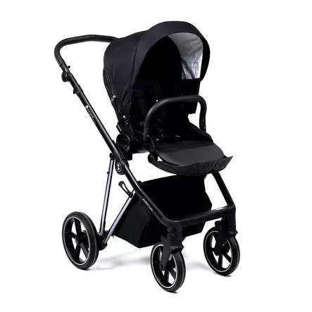 Tinynord-Nordbaby LUX rattaat Chrome-Caviar Black. - Lastenvaunut ja yhdistelmävaunut - 298916yhd2TNNO - 2