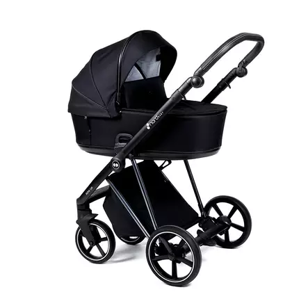 Tinynord-Nordbaby LUX yhdistelmävaunut Chrome-Caviar Black. - Lastenvaunut ja yhdistelmävaunut - 298916yhd2TNNO - 1