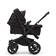 Bugaboo Donkey 5 sisarusrattaat Duo Black/Midnight Black sivusta ratas=
osa edess=C3=A4. - Sisarusrattaat - 100000002DUO - 5