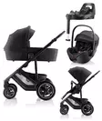 BRITAX Smile 5Z starttipaketti Carbon Black, Style. - Lastenvaunut ja yhdistelmävaunut - 2000064STABSPRO - 1