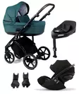 Nord Active PLUS starttipaketti ONYX Dark Brown Grip, Garden Green. - Lastenvaunut ja yhdistelmävaunut - 287145STA4CLO - 1