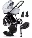Nord Active LUX starttipaketti 2025 Chrome/Black Grip, Gentle Grey. - Lastenvaunut ja yhdistelmävaunut - 287147STA5CLO - 1