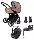 Tinynord Active starttipaketti Onyx Brown Grip, Praline Beige. - Lastenvaunut ja yhdistelmävaunut - 298917STA3BSPRO - 1