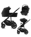 BRITAX Smile 5Z yhdistelmävaunut ja kaukalo, Space Black. - Lastenvaunut ja yhdistelmävaunut - 2000037974YHDJACO - 1