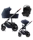 BRITAX Smile 5Z yhdistelmävaunut ja kaukalo, Night Blue. - Lastenvaunut ja yhdistelmävaunut - 2000037976YHDJACO - 1