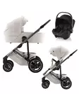 BRITAX Smile 5Z yhdistelmävaunut ja kaukalo, Soft Taupe LUX. - Lastenvaunut ja yhdistelmävaunut - 2000037981YHDJACO - 1