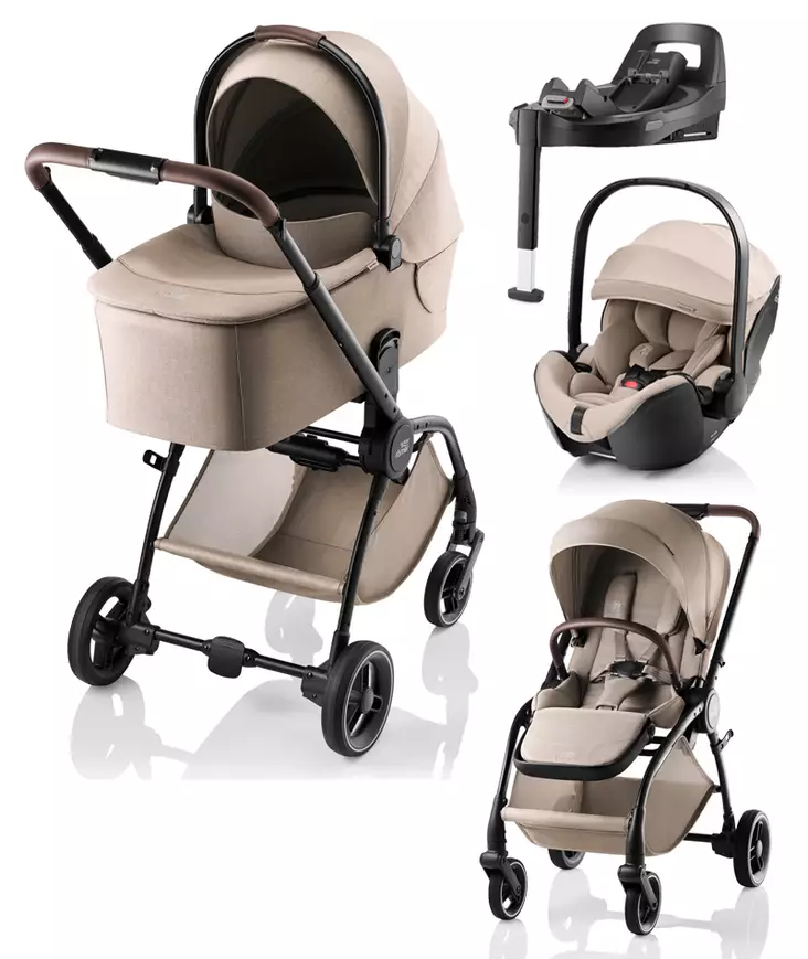 BRITAX Rio Starttipaketti Rio, Teak Style. - Lastenvaunut ja yhdistelmävaunut - 2000041613STAPRO - 1