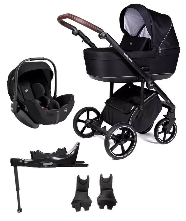 Tinynord Active starttipaketti Onyx Brown Grip, Brilliant Black. - Lastenvaunut ja yhdistelmävaunut - 298917STA1levpro - 1