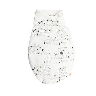 Ergobaby Swaddler kapalopussi v=C3=A4riss=C3=A4 Sheep. - Unipesät ja unipussit - EBCSWASHEEP - 1