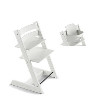 Tripp Trapp White starttipaketti. - Syöttötuolit - 100100STAKAMP - 1