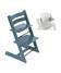 Stokke Tripp Trapp v=C3=A4riss=C3=A4 Fjord Blue. - Syöttötuolit - 100138STAKAMP - 1