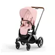 Cybex ePriam 4 lastenrattaat Chrome/Brown, Peach Pink. - Lastenvaunut ja yhdistelmävaunut - 521002319eRATCBRPP - 1
