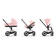 Cybex Priam 2023 rattaat chrome rungolla vaunukoppa, istuinosa ja kauk=
alo. - Lastenvaunut ja yhdistelmävaunut - 521002325YHDPP - 9