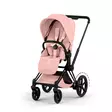 Cybex ePriam Style lastenrattaat Matt Black, Peach Pink. - Lastenvaunut ja yhdistelmävaunut - 526000211eRATMBPP - 1