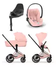 Cybex Priam Style starttipaketti Rosegold, Peach Pink. - Lastenvaunut ja yhdistelmävaunut - 526000221STARGPP - 1