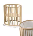 Stokke Sleepi Mini V3 pinnas=C3=A4nky Natural ja Mesh Liner reunapehmu=
ste. - Stokke Sleepi tuotteet - 591301kamp - 1