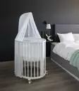 Stokke Sleepi Mini V3 pinnas=C3=A4nky White makuuhuoneessa. - Stokke Sleepi tuotteet - 591302kamp - 2