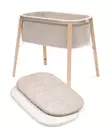 Stokke Snoozi s=C3=A4nky Sandy Beige ja muotolakanat 2-pack. - Pinnasängyt ja lastensängyt - 629601kamp - 1