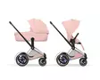 Cybex ePriam Style yhdistelmävaunut Chrome/Brown, Peach Pink. - Lastenvaunut ja yhdistelmävaunut - 526000201eYHDCBPP - 1