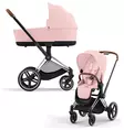 Cybex Priam yhdistelmävaunut värissä Peach Pink. - Lastenvaunut ja yhdistelmävaunut - 521002319YHDPP - 1