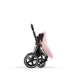 Cybex Priam 2023 rattaat värissä Peach Pink kasattuna. - Lastenvaunut ja yhdistelmävaunut - 521002325YHDPP - 7