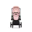 Cybex Priam 2023 rattaat värissä Peach Pink edestä. - Lastenvaunut ja yhdistelmävaunut - 521002325YHDPP - 5