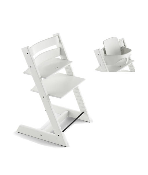 Tripp Trapp White starttipaketti. - Syöttötuolit - 100100STAKAMP - 1