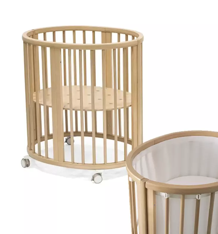 Stokke Sleepi Mini V3 pinnas=C3=A4nky Natural ja Mesh Liner reunapehmu=
ste. - Stokke Sleepi tuotteet - 591301kamp - 1