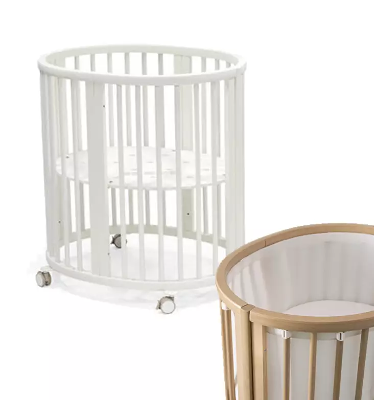 Stokke Sleepi Mini V3 pinnas=C3=A4nky White ja Mesh Liner reunapehmust=
e. - Stokke Sleepi tuotteet - 591302kamp - 1