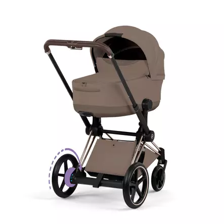 Cybex ePriam Style vaunut Champagne, Coconut Brown. - Lastenvaunut ja yhdistelmävaunut - 526000221eSTAMCHBR - 2