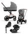 Cybex ePriam starttipaketti Rosegold rungolla v=C3=A4riss=C3=A4 Mirage=
 Grey. - Lastenvaunut ja yhdistelmävaunut - 521002337eSTAMGR - 1