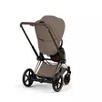 Cybex ePriam Style rattaat Champagne, Coconut Brown, takaa. - Lastenvaunut ja yhdistelmävaunut - 526000221eYHDMCHBR - 9