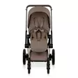 Cybex ePriam Style rattaat Champagne, Coconut Brown, turvakaarella. - Lastenvaunut ja yhdistelmävaunut - 526000221eYHDMCHBR - 10