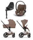 Cybex Priam Style starttipaketti Champagne, Coconut Brown. - Lastenvaunut ja yhdistelmävaunut - 526000221STAMCHBR - 1