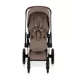 Cybex Priam Style rattaat Champagne, Coconut Brown, edestä. - Lastenvaunut ja yhdistelmävaunut - 526000221YHDMCHBR - 8