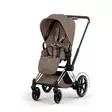 Cybex ePriam Style lastenrattaat Chrome/Brown, Coconut Brown. - Lastenvaunut ja yhdistelmävaunut - 526000201eRATCBCBR - 1