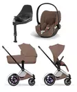 Cybex ePriam Style starttipaketti Chrome/Brown, Coconut Brown. - Lastenvaunut ja yhdistelmävaunut - 526000201eSTACBCBR - 1