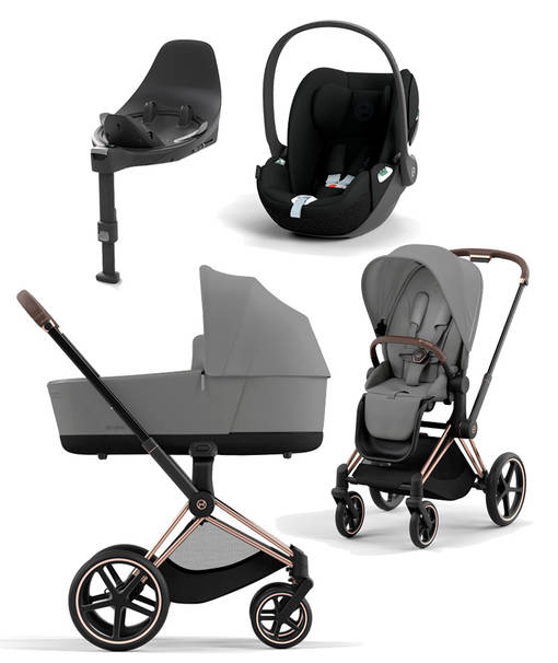 Cybex Priam starttipaketti Rosegold rungolla v=C3=A4riss=C3=A4 Mirage =
Grey. - Lastenvaunut ja yhdistelmävaunut - 521002337STAMGR - 10