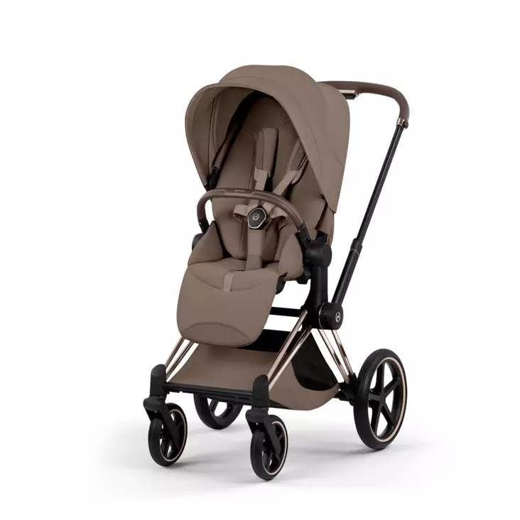 Cybex Priam Style lastenrattaat Champagne, Coconut Brown. - Lastenvaunut ja yhdistelmävaunut - 526000221RATMCHBR - 1