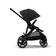 Cybex Gazelle rattaana v=C3=A4riss=C3=A4 Moon Black. - Sisarusrattaat - 522002703sis - 6
