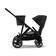 Cybex Gazelle istuinosalla ja ostoskorilla v=C3=A4riss=C3=A4 Moon Blac=
k. - Sisarusrattaat - 522002703sis - 5