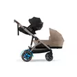 Sisarusrattaat Cybex eGazelle S Almond Beige kaukalo ja koppa. - Sisarusrattaat - 524000547sis - 7