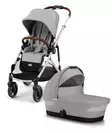 Sisarusrattaat Cybex eGazelle S Stone Grey. - Sisarusrattaat - 524000549sis - 1