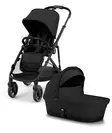 Sisarusrattaat Cybex eGazelle S Moon Black. - Sisarusrattaat - 524000517sis - 2