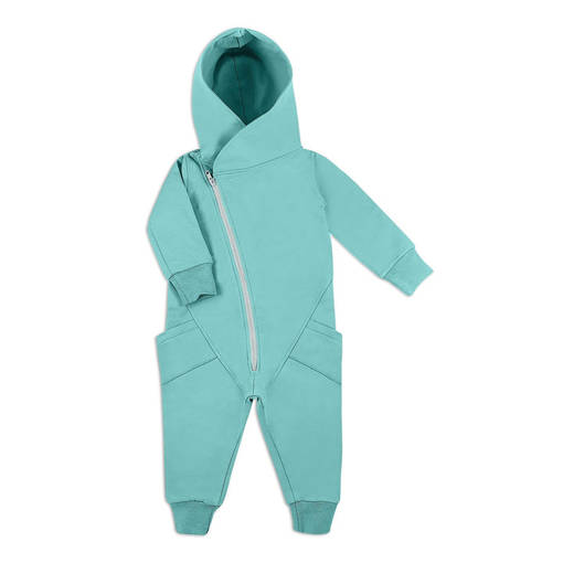Gugguu jumpsuit v=C3=A4riss=C3=A4 Blue Pops/Sweet Mint. - Haalarit ja jumpsuitit - GU0014-Bluepops - 1