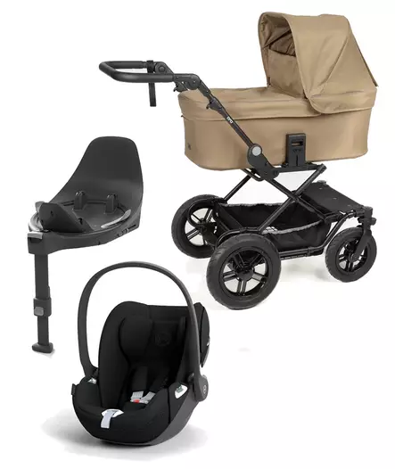 Starttipaketti Ora Unto2 & Cybex Cloud T, Hiekka. - Lastenvaunut ja yhdistelmävaunut - 909011STAT - 1